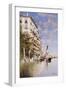 Along the Grand Canal-Rafael Senet-Framed Giclee Print