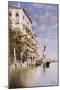 Along the Grand Canal-Rafael Senet-Mounted Giclee Print