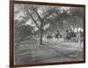 Along the Grand Trunk Road into Delhi, December 1912-English Photographer-Framed Photographic Print