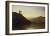 Along the Hudson-John Frederick Kensett-Framed Premium Giclee Print