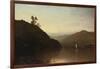 Along the Hudson-John Frederick Kensett-Framed Giclee Print