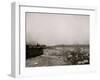 Along the Levee, Cincinnati, Ohio-null-Framed Photo