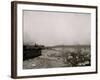 Along the Levee, Cincinnati, Ohio-null-Framed Photo