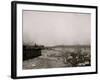 Along the Levee, Cincinnati, Ohio-null-Framed Photo