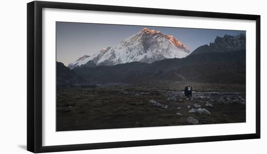 Along The Path To Mount Everest Base Camp-Rebecca Gaal-Framed Photographic Print