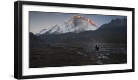 Along The Path To Mount Everest Base Camp-Rebecca Gaal-Framed Photographic Print