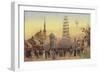 Along the Plaisance-null-Framed Giclee Print