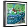 Along the Regents Canal, 2016-Lisa Graa Jensen-Framed Premium Giclee Print