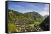 Along the Rice Terraces from Bontoc to Banaue, Luzon, Philippines-Michael Runkel-Framed Stretched Canvas