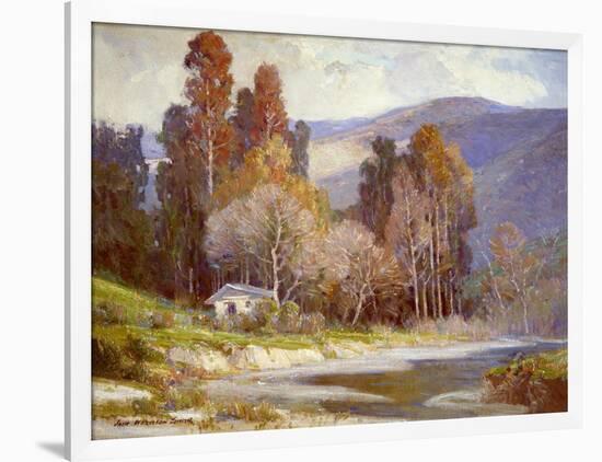 Along the River-Jack Wilkinson Smith-Framed Art Print