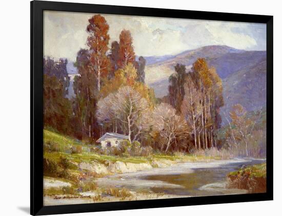 Along the River-Jack Wilkinson Smith-Framed Art Print