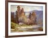 Along the River-Jack Wilkinson Smith-Framed Art Print