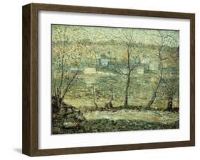 Along the River-Ernest Lawson-Framed Giclee Print