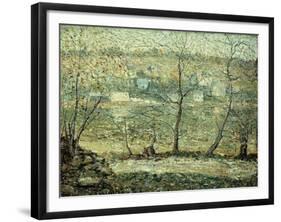 Along the River-Ernest Lawson-Framed Giclee Print