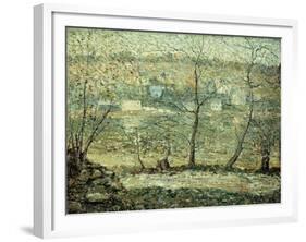 Along the River-Ernest Lawson-Framed Giclee Print