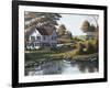 Along the Riverbank-Bill Saunders-Framed Giclee Print