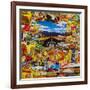 Along the Route-John Roy-Framed Giclee Print