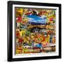 Along the Route-John Roy-Framed Giclee Print