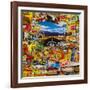 Along the Route-John Roy-Framed Giclee Print