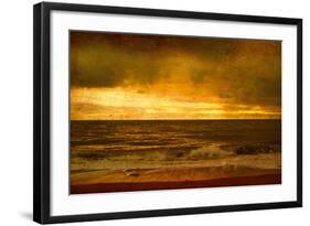 Along The Seashore-Osaria Copperstone-Framed Giclee Print