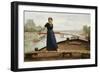 Along the Seine, 1879-Henry Bacon-Framed Giclee Print