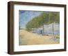 Along the Seine, 1887-Vincent van Gogh-Framed Giclee Print