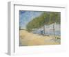 Along the Seine, 1887-Vincent van Gogh-Framed Giclee Print