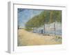 Along the Seine, 1887-Vincent van Gogh-Framed Giclee Print