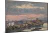 Along the Seine, before 1926 (Oil on Canvas)-Albert-Charles Lebourg-Mounted Giclee Print