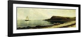 Along the Shore-Alfred Thompson Bricher-Framed Giclee Print