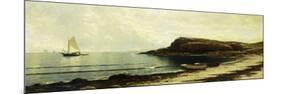 Along the Shore-Alfred Thompson Bricher-Mounted Giclee Print