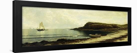 Along the Shore-Alfred Thompson Bricher-Framed Giclee Print