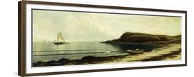 Along the Shore-Alfred Thompson Bricher-Framed Giclee Print