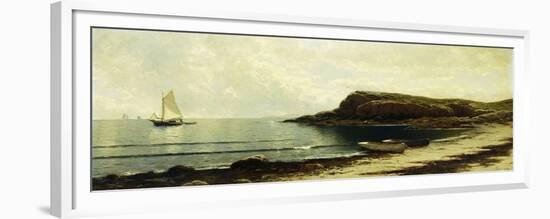 Along the Shore-Alfred Thompson Bricher-Framed Giclee Print