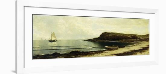 Along the Shore-Alfred Thompson Bricher-Framed Giclee Print