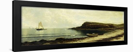 Along the Shore-Alfred Thompson Bricher-Framed Giclee Print