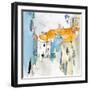 Along the Spanish Sidewalk I-Samuel Dixon-Framed Art Print