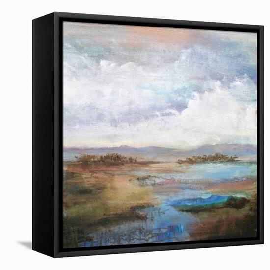 Along the Stream-Karen Hale-Framed Stretched Canvas