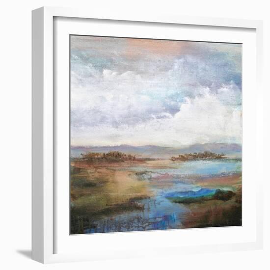 Along the Stream-Karen Hale-Framed Art Print