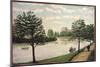 Along the Susquehanna (Oil on Canvas)-John Kane-Mounted Giclee Print