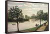 Along the Susquehanna (Oil on Canvas)-John Kane-Framed Stretched Canvas