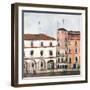 Along the Venice Facade-Samuel Dixon-Framed Art Print