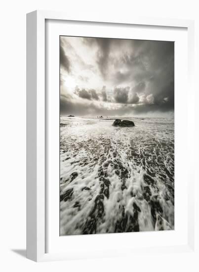 Along the Washington Coast-Steven Gnam-Framed Photographic Print