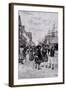 Along the Water Front in Old New York-Howard Pyle-Framed Giclee Print