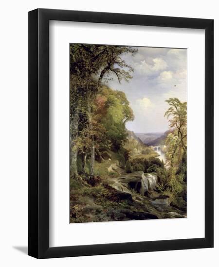 Along the Wissahickon-Thomas Moran-Framed Giclee Print