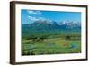 Along Tok Cut Alaska-null-Framed Art Print