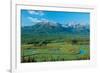 Along Tok Cut Alaska-null-Framed Art Print