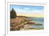 Along West Cliff Drive, Santa Cruz, California-null-Framed Premium Giclee Print