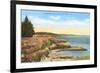 Along West Cliff Drive, Santa Cruz, California-null-Framed Premium Giclee Print