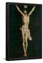 Alonso Cano (Attribution) / 'Christ Crucified', 17th century, Spanish School, Canvas, 220 cm x 1...-ALONSO CANO-Framed Poster